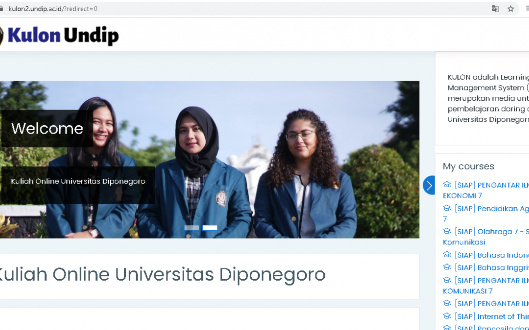 Cerita Mahasiswa Ilkom Undip Lalui Pandemi Bersama Kuliah Online