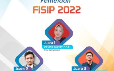 Lagi, Ilmu Komunikasi  Menyabet Posisi Pertama Mahasiswa Berprestasi  Pemetaan FISIP 2022