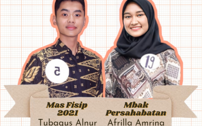Chosen as ‘Mas FISIP’ and ‘Mbak Persahabatan’ 2021, Tubagus and Afrilla Make Communication Science Proud!