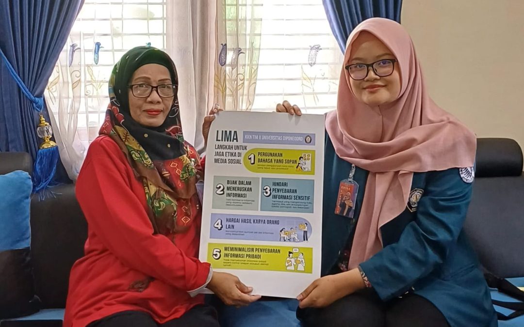 Mahasiswa KKN Tim II Universitas Diponegoro Beri Edukasi Etika Berkomunikasi di Media Sosial pada Siswa SMPN 2 Ampel