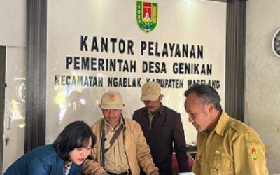 Menuju Genikan Sadar Wisata, Mahasiswa KKN Memberikan Pelatihan Pengelolaan Media Sosial kepada Perangkat Desa Genikan