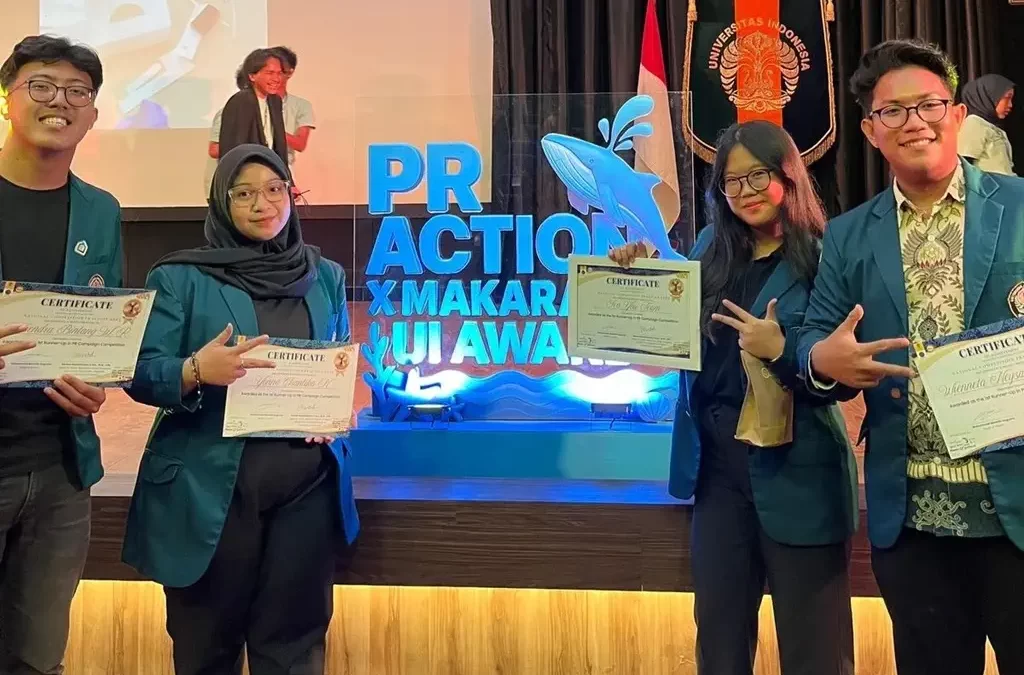 More Communication Champions! UNDIP Communication Students Win 2nd National Champion at PRAction 2025 University of Indonesia
