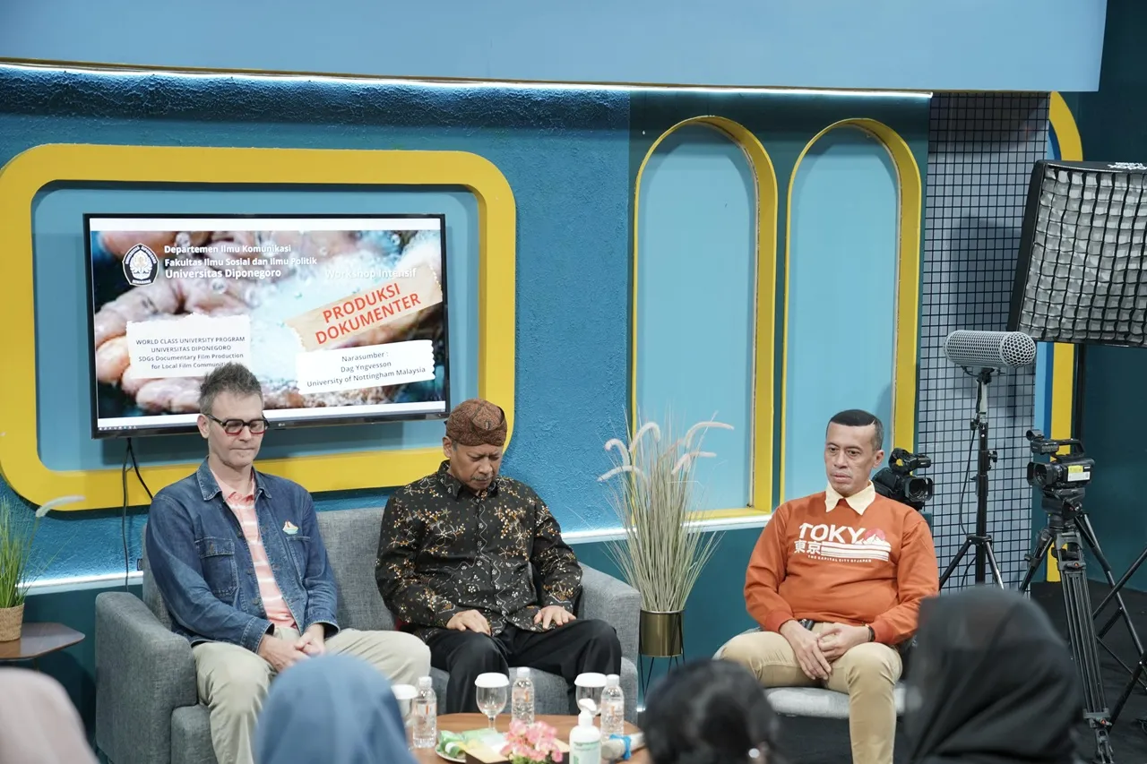 Departemen Ilmu Komunikasi, FISIP, UNDIP Dukung Peningkatan Kualitas Produksi Film Dokumenter Melalui International Community Service 2025 2