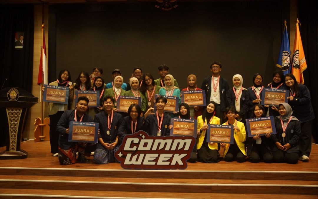 Tiga Rangkaian Kegiatan COMMWEEK 2025 Sukses Digelar dengan Antusiasme yang Kuat